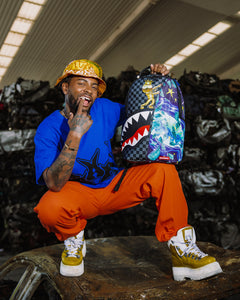 Sprayground - Astromane Welcome To My World Backpack - Clique Apparel