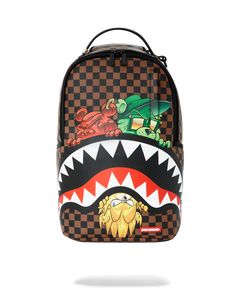 Sprayground - Sharks In Paris Characters Sneakin Backpack - Clique Apparel