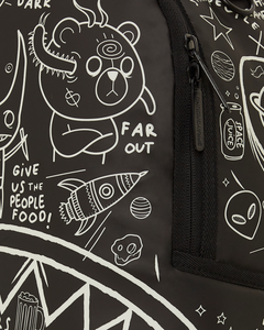 Sprayground - Glow the Space Backpack (Glow in the Dark Effect) - Clique Apparel