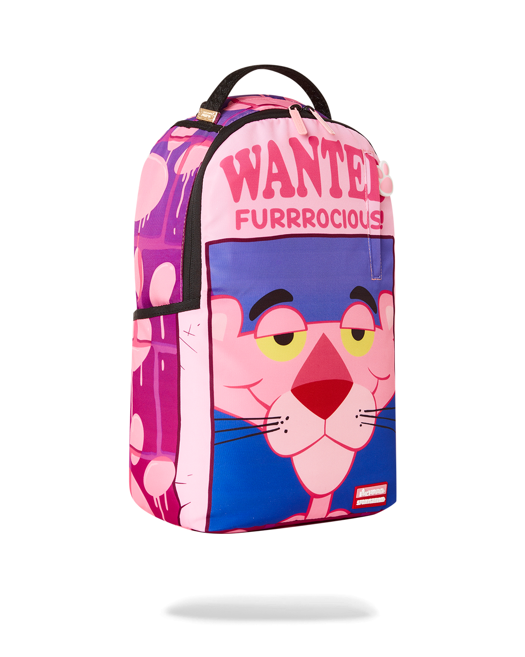 Sprayground Pink Panther Furrrocious Backpack Clique Apparel