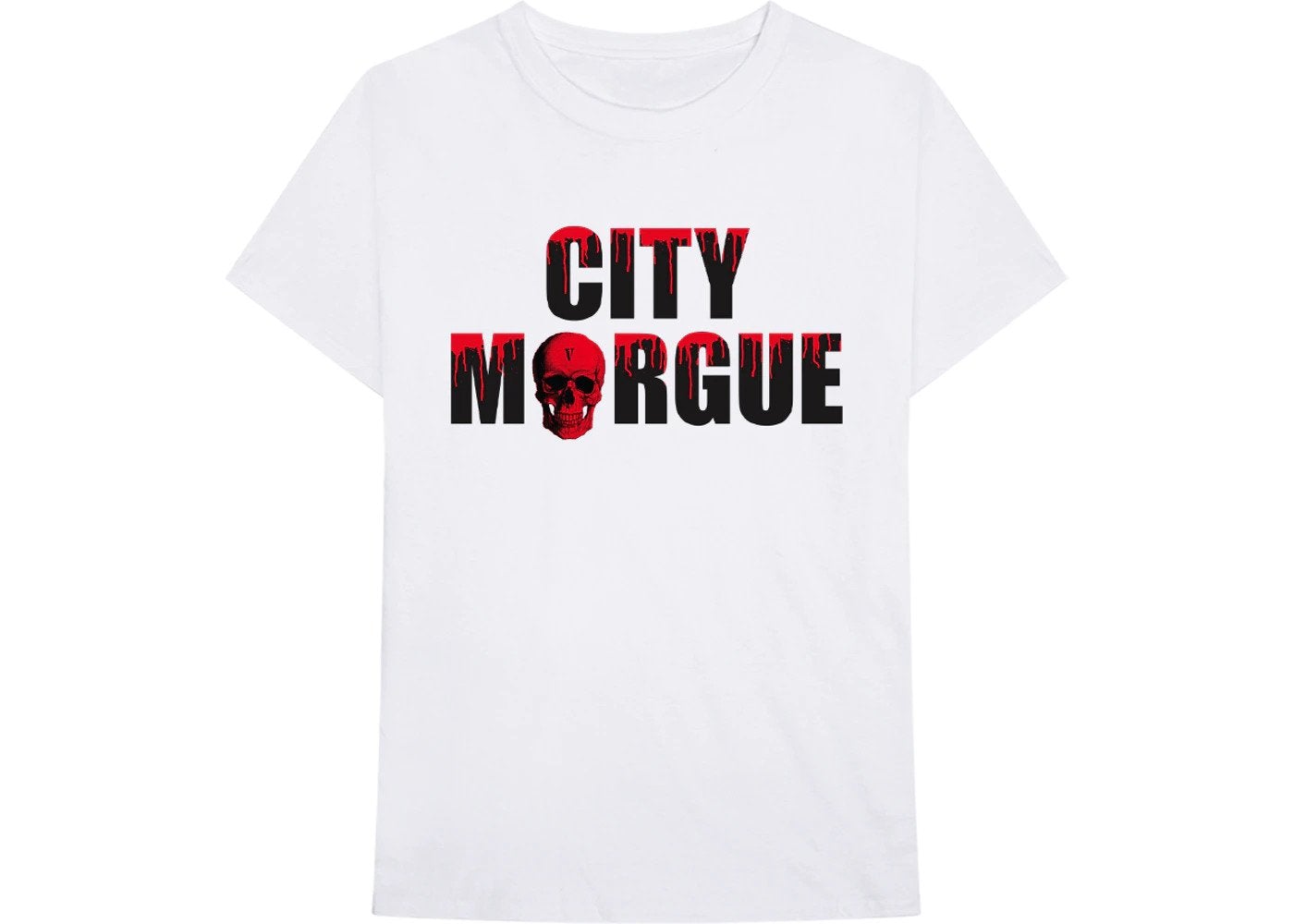Vlone - City Morgue Drip City Tee - White - Clique Apparel
