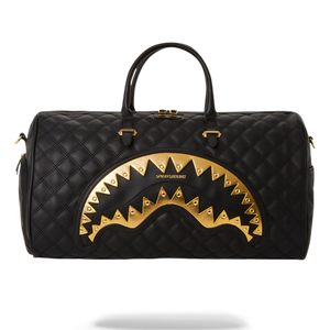 Sprayground -  Black Mamba Quilted Emperor 24K Geneva Duffle - Clique Apparel