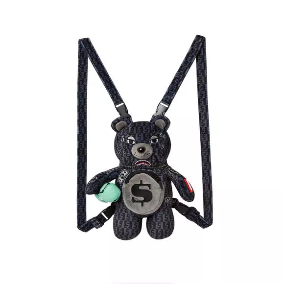 Sprayground Dinero Money Teddy Bear Backpack