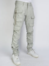 Load image into Gallery viewer, Politics - Stacked Cargo PU Leather Murphy554 - Grey - Clique Apparel