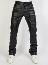 Load image into Gallery viewer, Politics - PU Leather Jeans Murphy551 - Black - Clique Apparel