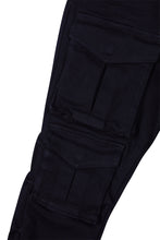Load image into Gallery viewer, Smoke Rise - Stacked Utility Twill Pants - Black - Clique Apparel