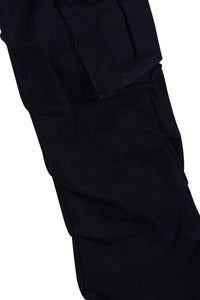 Smoke Rise - Stacked Utility Twill Pants - Black - Clique Apparel