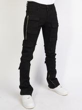 Load image into Gallery viewer, Politics Jeans - Murph - Skinny Stacked - Jet Black - 505 - Clique Apparel