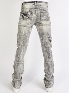 Politics Jeans - Murph - Skinny Stacked - Grey Storm - 501 - Clique Apparel