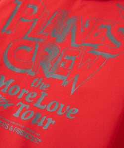 Paper Plane - More Love Tour Hoodie - Coral Red - Clique Apparel