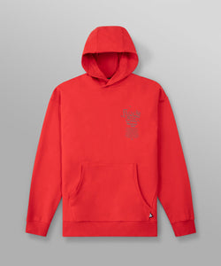 Paper Plane - More Love Tour Hoodie - Coral Red - Clique Apparel
