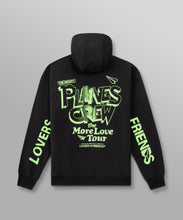Load image into Gallery viewer, Paper Plane - More Love Tour Hoodie - Black - Clique Apparel