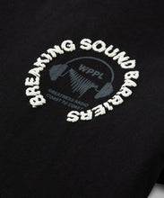 Load image into Gallery viewer, Paper Plane - Breaking Records Tee - Black - Clique Apparel