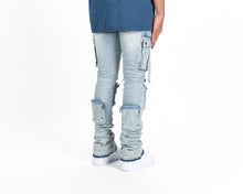 Load image into Gallery viewer, Pheelings - Never Look Back Cargo Flare Stack Denim - Clique Apparel