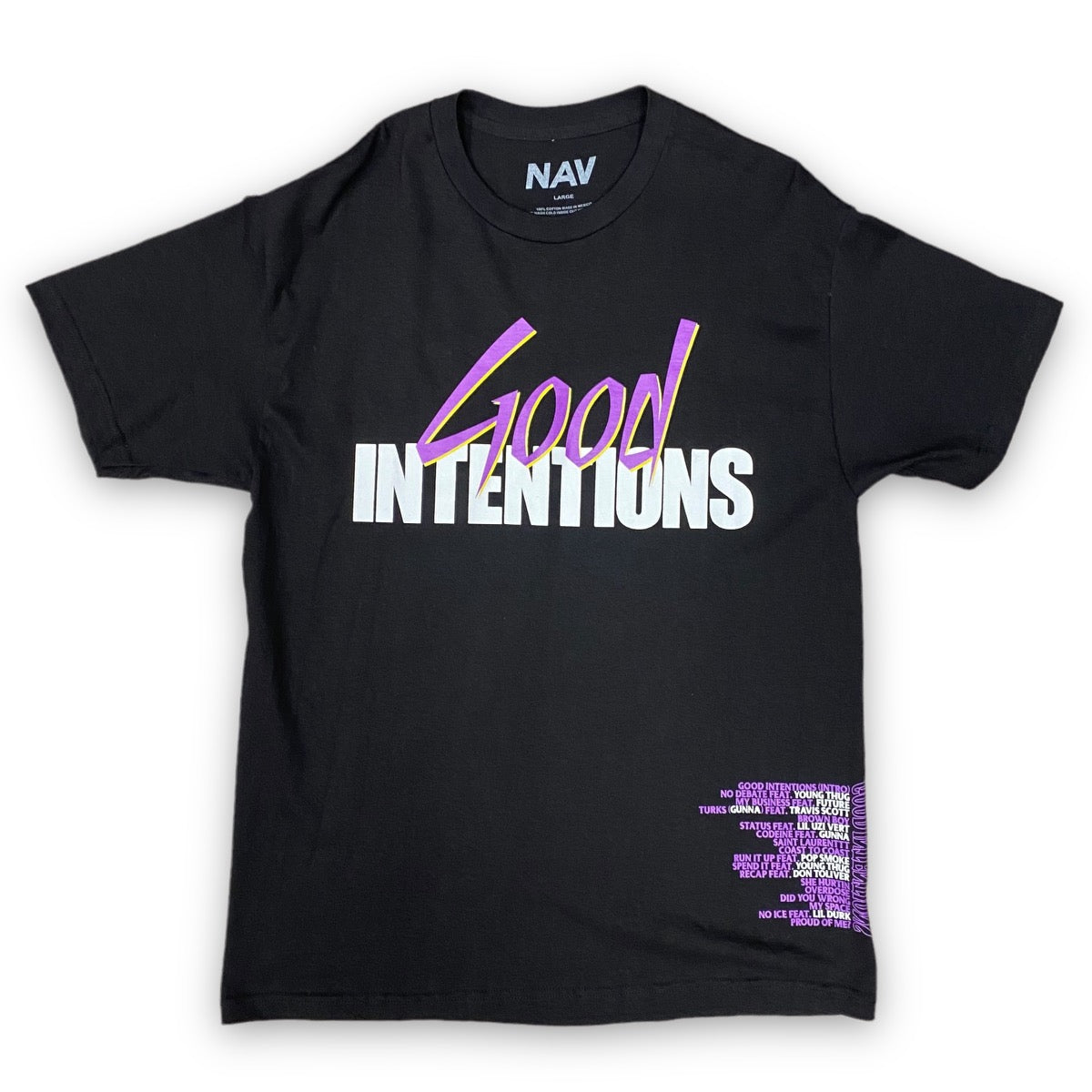 Vlone x nav tee sale