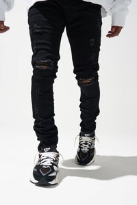 Serenede - Midnight Black Jeans - Black - Clique Apparel