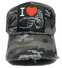 Load image into Gallery viewer, MV DAD HATS I heart Love you - Unisex - Clique Apparel