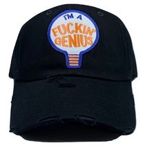 Load image into Gallery viewer, MV DAD Hats Fcks Genius Hat - Unisex - Clique Apparel