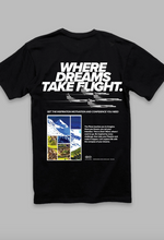 Load image into Gallery viewer, PAPER PLANE TEE- DRAM VALLEY OVERSIZED - Clique Apparel