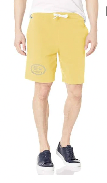 Lacoste - Men's Tonal Embroidered Graphic Fleece Shorts - Clique Apparel