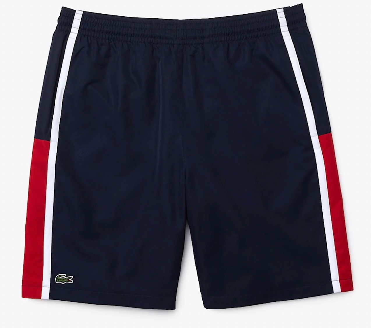 LACOSTE - NAVY, RED AND WHITE SHORTS - Clique Apparel