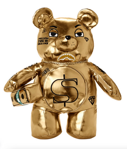 GOLD RUSH MONEYBEAR TEDDYBEAR BACKPACK - Clique Apparel