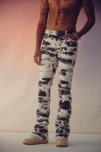 Load image into Gallery viewer, Embellish - Ace Flare Denim - Black/White - Clique Apparel
