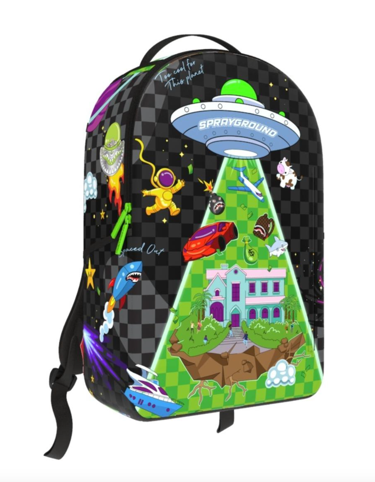 Sprayground - UFO WTF backpack - Clique Apparel