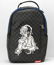 Load image into Gallery viewer, Sprayground x XXXTENTACION Cartoon Black &amp; Indigo Backpack - Clique Apparel