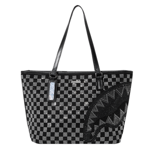 Sprayground - Checkered Trinity Tote Bag - Clique Apparel