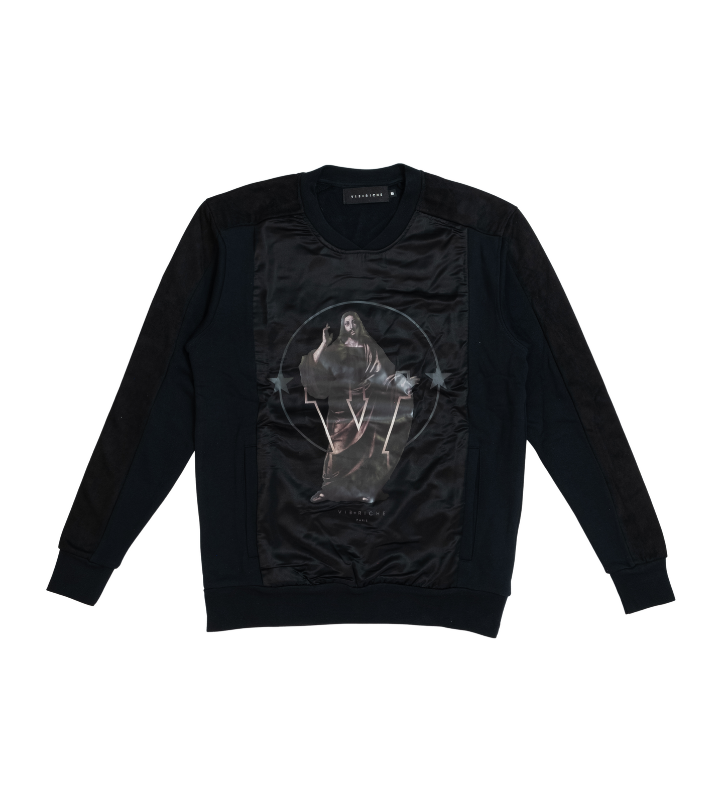Vie Riche - Humble crew neck - Black - Clique Apparel