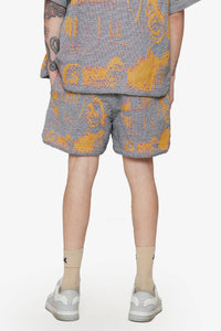 Valabsas - Tapestry Shorts Ghost Hand - Clique Apparel