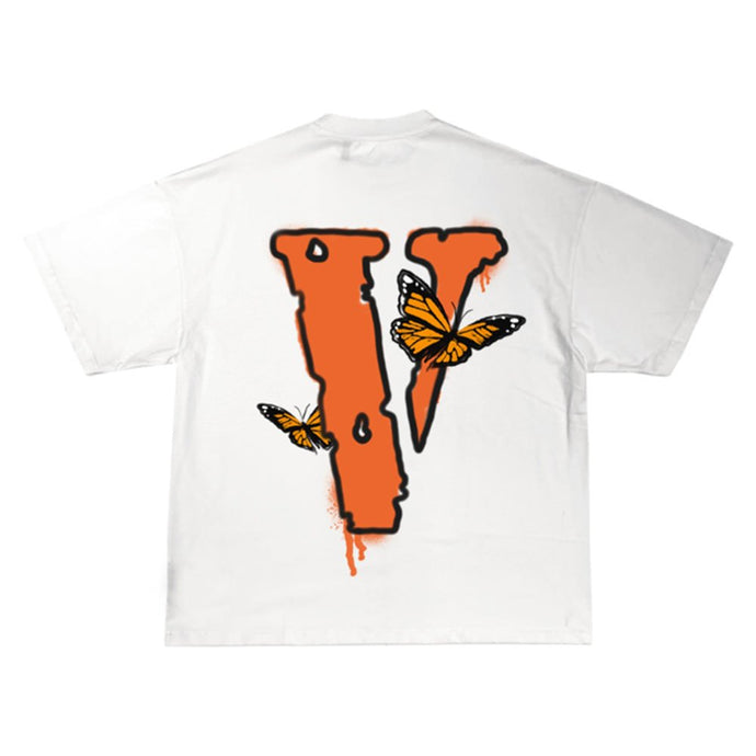 Vlone - Juice World Butterfly T-Shirt - White - Clique Apparel
