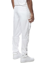Load image into Gallery viewer, Smoke Rise - Windbreaker Joggers - White - Clique Apparel
