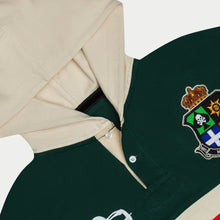 Load image into Gallery viewer, Godspeed - Crossbar Rugby Hoodie - Green - Clique Apparel