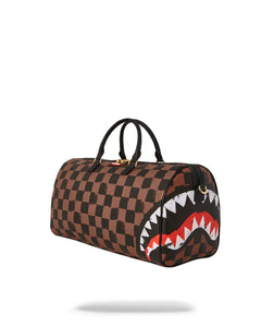 Sprayground - Sharks In Paris Painted Duffle - Brown - Clique Apparel