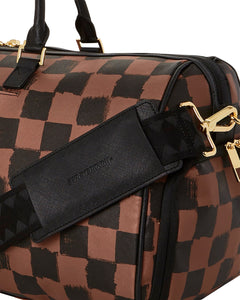 Sprayground - Sharks In Paris Painted Duffle - Brown - Clique Apparel