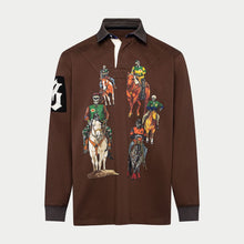 Load image into Gallery viewer, Godspeed - Five Horsemen Rugby Shirt - Brown - Clique Apparel