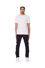 Load image into Gallery viewer, Purple - P001 Low Rise Skinny Jean Black Raw - Clique Apparel