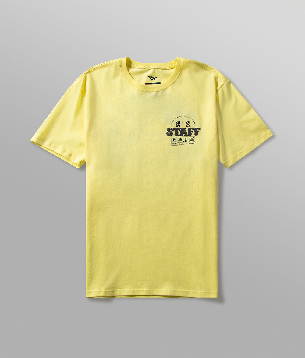 Paper Planes Camp Staff Tee - Canary - Clique Apparel