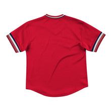 Load image into Gallery viewer, Mitchell &amp; Ness St. Louis Cardinals Red Mesh Short Sleeve Jersey - Clique Apparel