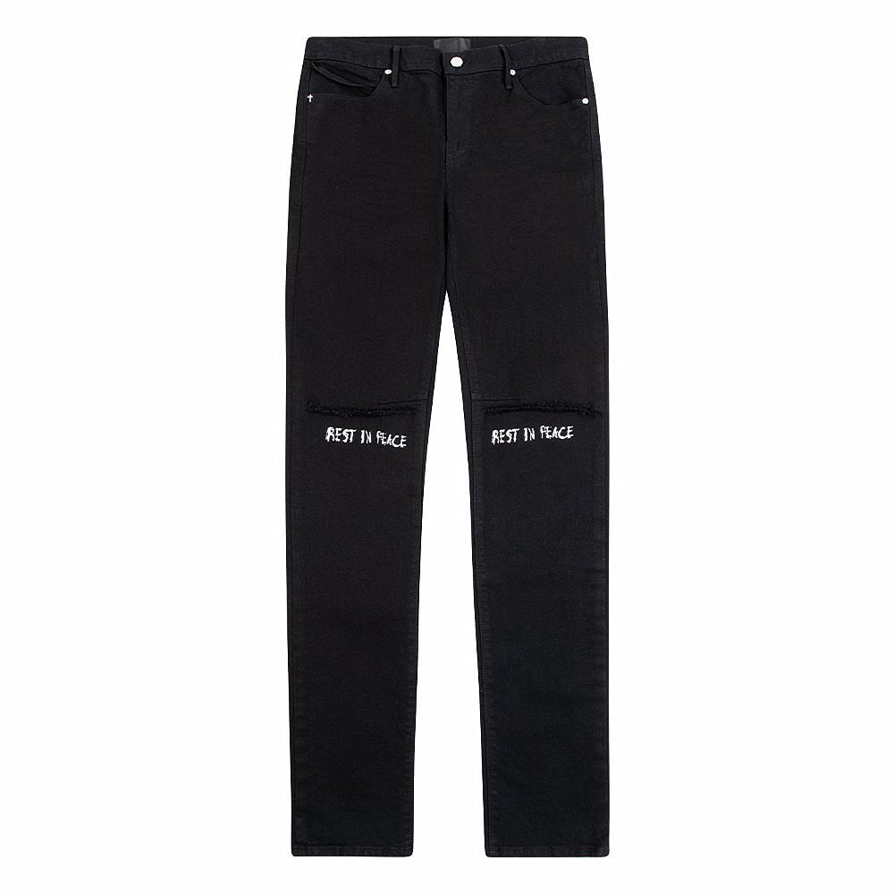 RTA - Rest in Peace Jeans - Black - Clique Apparel