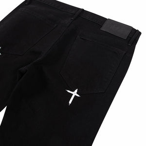 RTA - Rest in Peace Jeans - Black - Clique Apparel