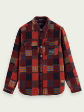 Load image into Gallery viewer, Scotch &amp; Soda - Patched Check Jacquard Overshirt - Clique Apparel