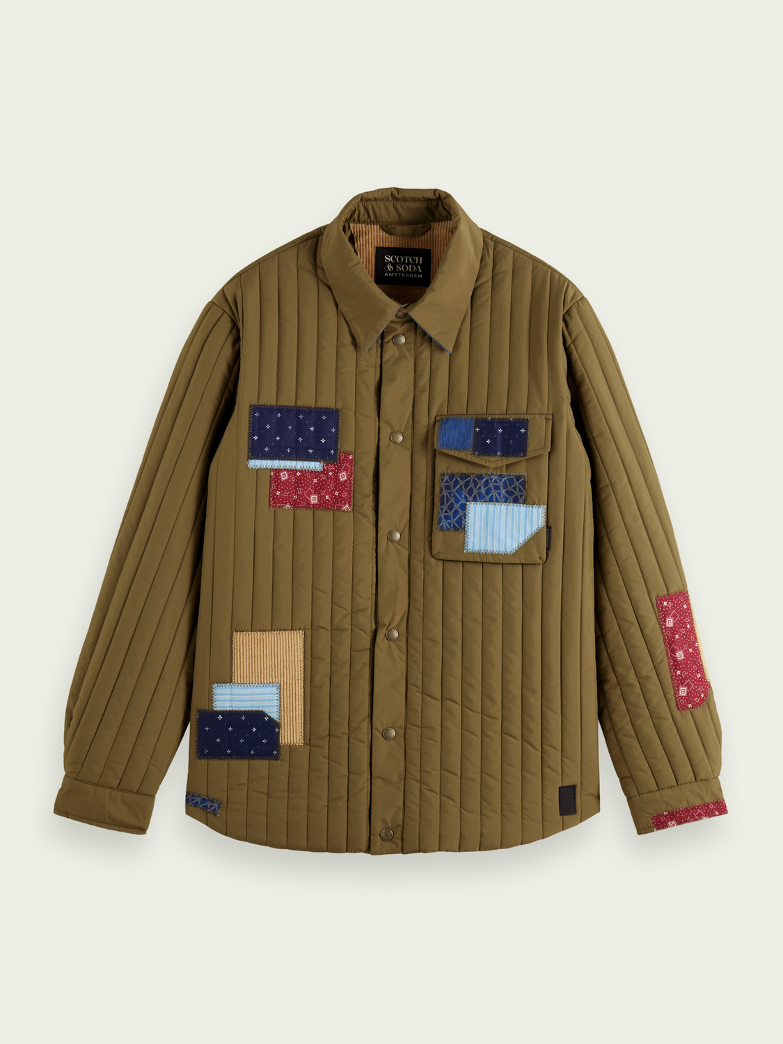 Scotch & Soda - Quilted Patched Jacket - Clique Apparel