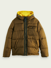 Load image into Gallery viewer, Scotch &amp; Soda - Water Repellent Hooded Puffer Jacket - Clique Apparel
