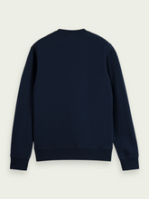 Load image into Gallery viewer, Scotch &amp; Soda - Organic Cotton Artwork Crewneck Sweatshirt - Navy Blue - Clique Apparel