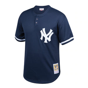 Don Mattingly New York Yankees Mitchell & Ness Youth Cooperstown Collection Mesh Batting Practice Jersey - Navy - Clique Apparel